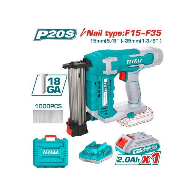 Total TCBNLI3508 20V Cordless brad nailer