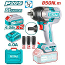 Total TIWLI2085 Cordless 20V impact wrench 20V