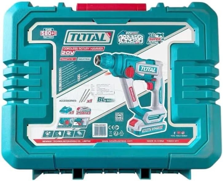 Total TRHLI201881 Cordless rotary hammer