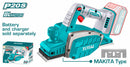 Total TTRLI20401 20V Li-ion Cordless planer, 82 mm