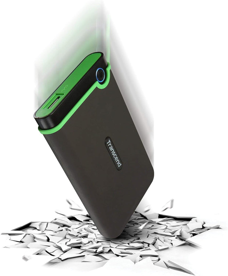 Transcend 1TB USB 3.1 Gen 1 StoreJet 25M3S SJ25M3S Rugged External Hard Drive -TS1TSJ25M3S