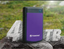 Transcend 4TB StoreJet 25H3 External Hard Drive (TS4TSJ25H3P)