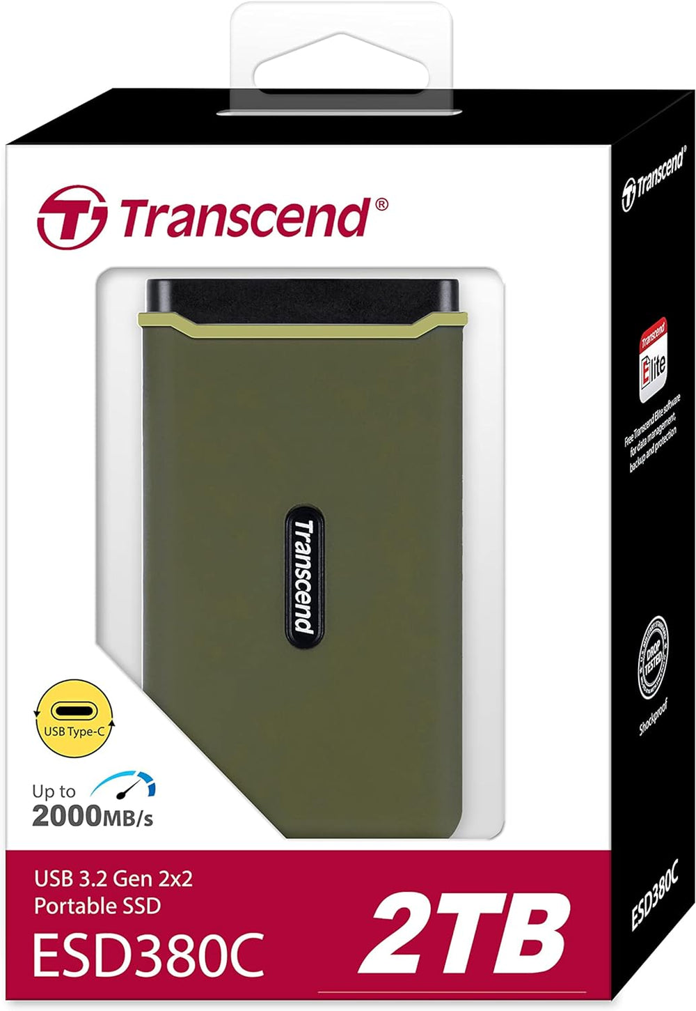 Transcend ESD380C 2TB Portable SSD -TS2TESD380C |Digital Store