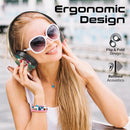 Promate Transtune-Gunmetal Headphones ANC Wireless With RGB