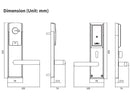 Trendy Hotel lock E300 Smart lock Online