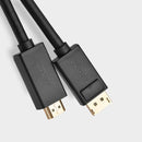 UGREEN DP101 DisplayPort to HDMI Cable 2m UG-10202 – Male to Male, 4K@60Hz Video Adapter