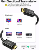 UGREEN DP101 5m DisplayPort to HDMI Cable UG-10204 – Male to Male, 4K Video Support
