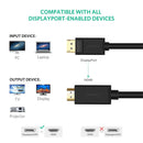 UGREEN DP101 5m DisplayPort to HDMI Cable UG-10204 – Male to Male, 4K Video Support
