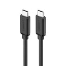 UGREEN US286 USB-C 2.0 Male to Male 3A Cable 2m UG-10306 – Fast Charging Data Sync Cable, Black