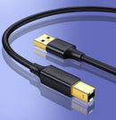 UGREEN US135 USB-A 2.0 AM to BM Printer Cable 1.5m (UG-10350) – High-Speed USB 2.0 Type-A Male to Type-B Male Print Cable