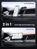 UGREEN CD345 Magnetic Car Wireless Charger UG-15120 – Fast Qi Charging Mount for Smartphones