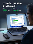 UGREEN CM578 M.2 NVMe SSD Enclosure UG-15512 – High-Speed External SSD Adapter for Windows, Mac & Linux