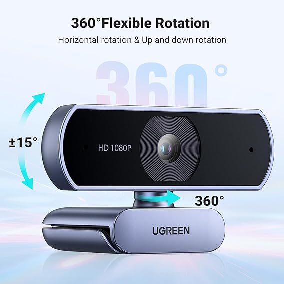 UGreen 1080P USB HD Webcam With Microphone – UG-15728