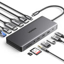 UGREEN CM681 13-in-1 USB-C Multifunction Adapter UG-15978 – Fast Data, HDMI, Ethernet & SD Card Hub