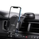 UGREEN LP405 Waterfall-Shaped Suction Cup Phone Mount UG-20473 – Adjustable Dashboard & Windshield Car Holder for Smartphones