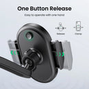UGREEN LP405 Waterfall-Shaped Suction Cup Phone Mount UG-20473 – Adjustable Dashboard & Windshield Car Holder for Smartphones
