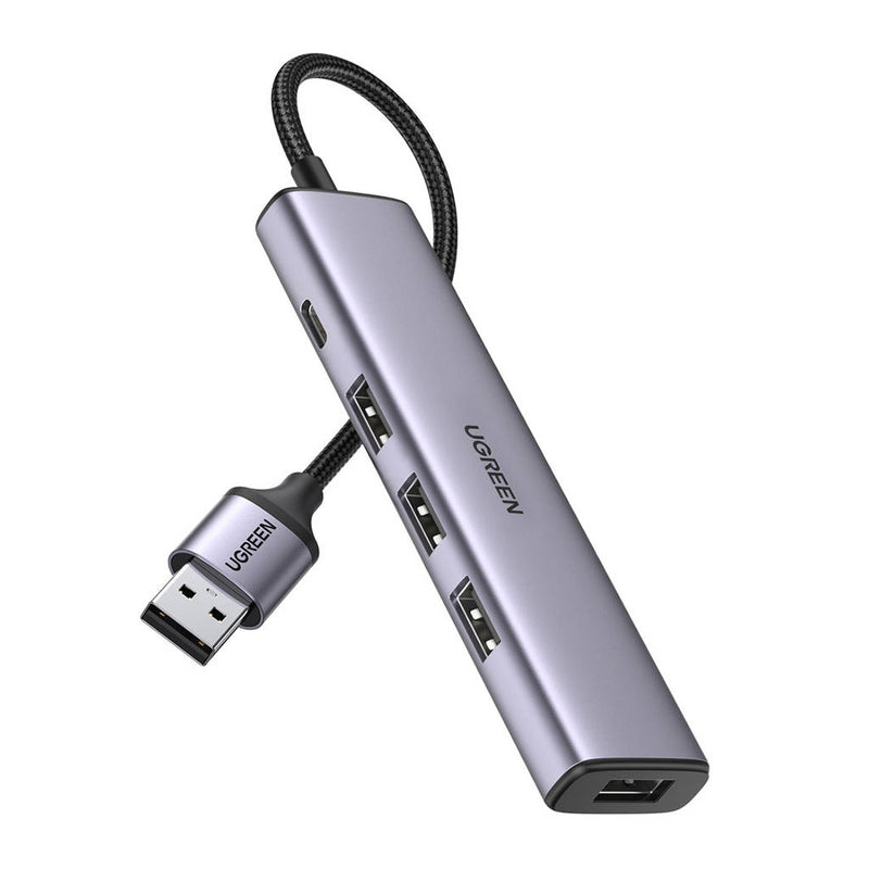 Ugreen CM473 USB 3.0 to 4 Ports Hub Splitter with 20CM Cable (UG-20805)