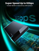 UGREEN US221 2.5" SATA Hard Drive Enclosure UG-30848 – USB 3.0 External SSD/HDD Case for Fast Data Transfer