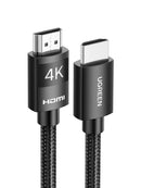 Ugreen HD-119 4K HDMI 2.0 Cable 60Hz Ultra HD 3D High Speed Braided with Ethernet 1M HDMI Cable (UG-30999)