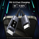 UGREEN L509 Uno Robot USB-C to USB-C 100W Fast Charging Cable 5A, 3m UG-35513 – High-Speed Power & Data Transfer