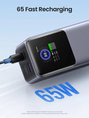 UGREEN PB721 20000mAh 130W Fast Charging Power Bank UG-35524B – 3-Port PD USB-C Laptop & Phone Portable Charger