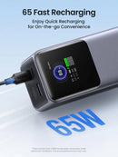 UGREEN PB722 25000mAh 200W Fast Charging Power Bank UG-35525B – High-Capacity Portable Charger with PD & QC for Laptops, Phones & Tablets