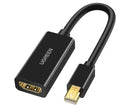 UGREEN MD112 Mini DisplayPort to HDMI Female Converter 4K UG-40360 – High-Resolution Video Adapter for PC, Laptop & Mac