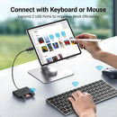 UGREEN CM812 4-in-1 USB-C & USB-A Dual Interface Card Reader UG-45167 – SD/TF/MS/CF High-Speed Adapter 