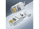 UGREEN NW111 Cat6 FTP RJ45 Modular Plugs 100-Pack UG-50248 – Shielded Ethernet Connectors for Solid & Stranded Cable, High-Speed Network Crimp Terminals