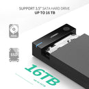 UGREEN US222 USB 3.0 3.5" SATA Hard Drive Enclosure UG-50422 – Fast External HDD Case