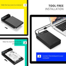 UGREEN US222 USB 3.0 3.5" SATA Hard Drive Enclosure UG-50422 – Fast External HDD Case