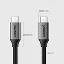 UGREEN US161 60W USB-C 3.1 Gen1 Male to Male 3A Data Cable 1.5m UG-50751 – Fast Charging & 4K@60Hz Video Support