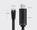 UGREEN CM204 1.5m USB-A to RJ45 Console Cable UG-50773 – Reliable Networking & Device Management