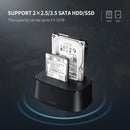 UGREEN CM198 USB 3.0 to SATA Dual-Bay Hard Drive Docking Station UG-50857 – Fast Data Transfer for 2.5” & 3.5” HDD/SSD