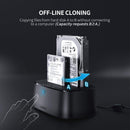 UGREEN CM198 USB 3.0 to SATA Dual-Bay Hard Drive Docking Station UG-50857 – Fast Data Transfer for 2.5” & 3.5” HDD/SSD