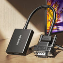 UGREEN CM513 VGA to HDMI Adapter UG-50945 – High-Definition Video & Audio Converter for PC, Laptop & Projector