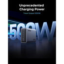 UGREEN X759 GaN 500W 6-Port Desktop Fast Charger (UK Plug) UG-55551B – High-Power Multi-Device Charging Station for Laptops, Phones & Tablets