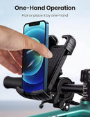 UGREEN LP494 Bike Mount Phone Holder UG-60548 – Adjustable Anti-Slip Handlebar Smartphone Holder for Cycling & Outdoor Use