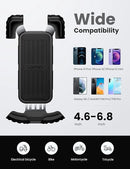 UGREEN LP494 Bike Mount Phone Holder UG-60548 – Adjustable Anti-Slip Handlebar Smartphone Holder for Cycling & Outdoor Use