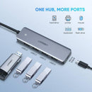 Ugreen CM219 USB-C 3.0 TO 4-Port USB 3.0 HUB + USB-C with Power Supply (UG- 70336)