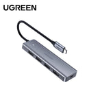 Ugreen CM219 USB-C 3.0 TO 4-Port USB 3.0 HUB + USB-C with Power Supply (UG- 70336)