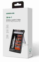 UGREEN CM372 38-in-1 Aluminium Alloy Precision Screwdriver Set UG-80459 – Professional Multi-Bit Repair Tool Kit for Electronics, Phones, Laptops & DIY Use