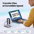 UGREEN CM555 12-in-1 USB-C Multifunction Docking Station Pro UG-90325 – Fast Data Transfer, 4K HDMI, PD Charging & Ethernet Hub