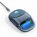 UGREEN MU102 FUN+ Wireless & Bluetooth Rechargeable Mouse UG-90538 – Ergonomic 2.4GHz & Bluetooth Connectivity for Laptop & PC