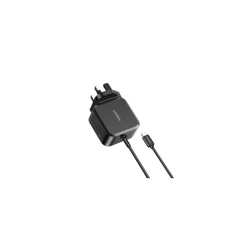 UGREEN X377 USB-C 67W PD GaN Power Adapter UK Plug + 3 DC Connectors – UG-35063 