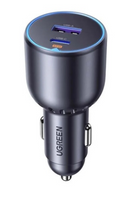 UGREEN 63W Car Charger (EC701) – USB-C Fast Car Adapter with PD &amp; QC 3.0 for iPhone, Samsung, MacBook