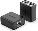 UGREEN CM210 RJ45 splitter adapter 2 pack black