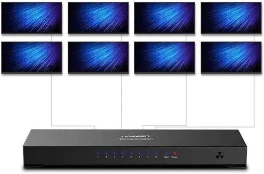 UGREEN 40203 1 In 8 Out HDMI Splitter	