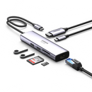 UGREEN CM512 7-in-1 4K HDMI USB C Hub- 2*USB3.0/HDMI/RJ45/SD&TF/100W PD