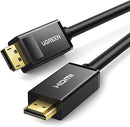UGREEN DP101 Display Port Male To HDMI Male Cable- 5m